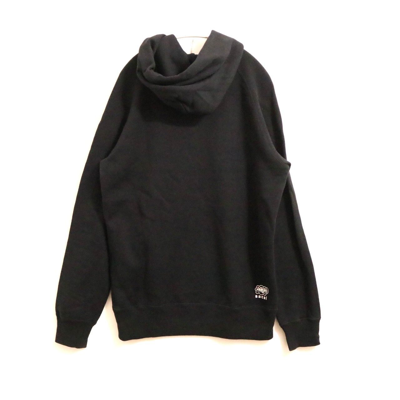 sacai 21SS Eric Hase Collaboration Hoodie Black Size 2
