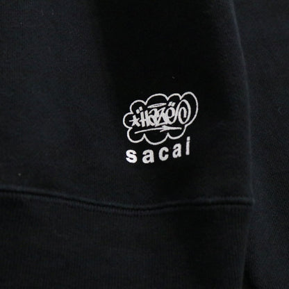 sacai 21SS Eric Hase Collaboration Hoodie Black Size 2
