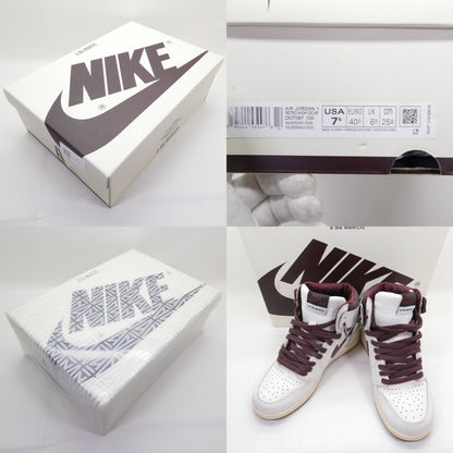 A Ma Maniere x Nike Air Jordan 1 Retro Burgundy Sneakers