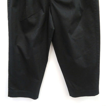 A BATHING APE BAPE BLACK Pleated Belted Pants Black Size M