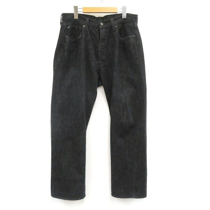 FULLCOUNT Straight Black Selvedge Denim Pants Size 32