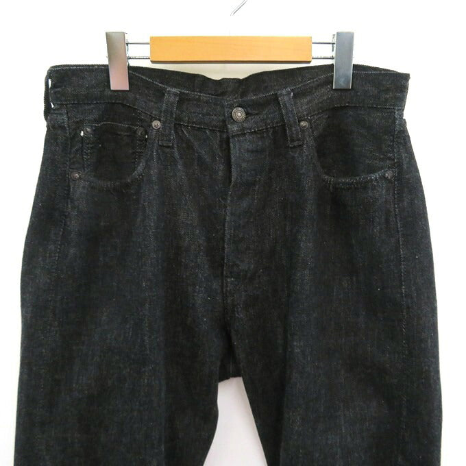 FULLCOUNT Straight Black Selvedge Denim Pants Size 32