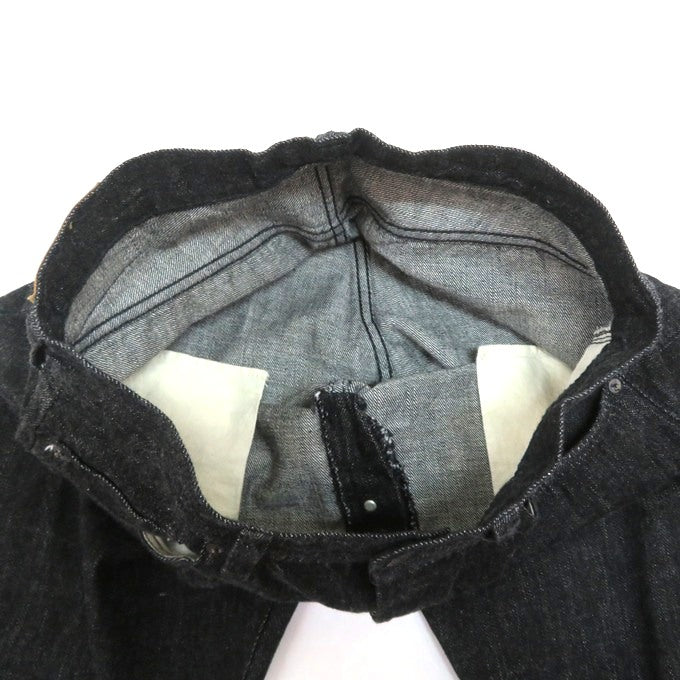 FULLCOUNT Straight Black Selvedge Denim Pants Size 32
