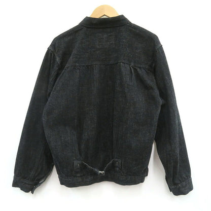 FULLCOUNT Type 1 Black Denim Jacket Size 40