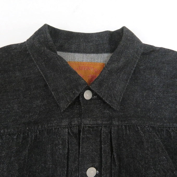 FULLCOUNT Type 1 Black Denim Jacket Size 40
