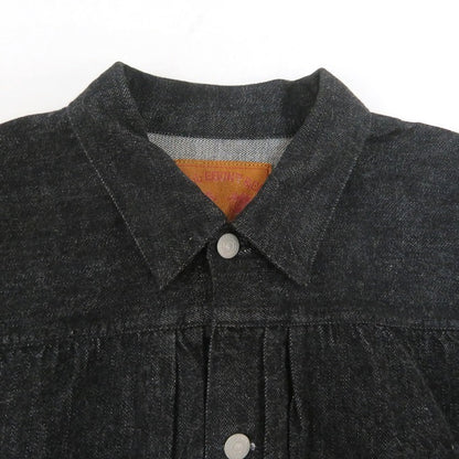 FULLCOUNT Type 1 Black Denim Jacket Size 40