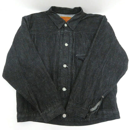 FULLCOUNT Type 1 Black Denim Jacket Size 40