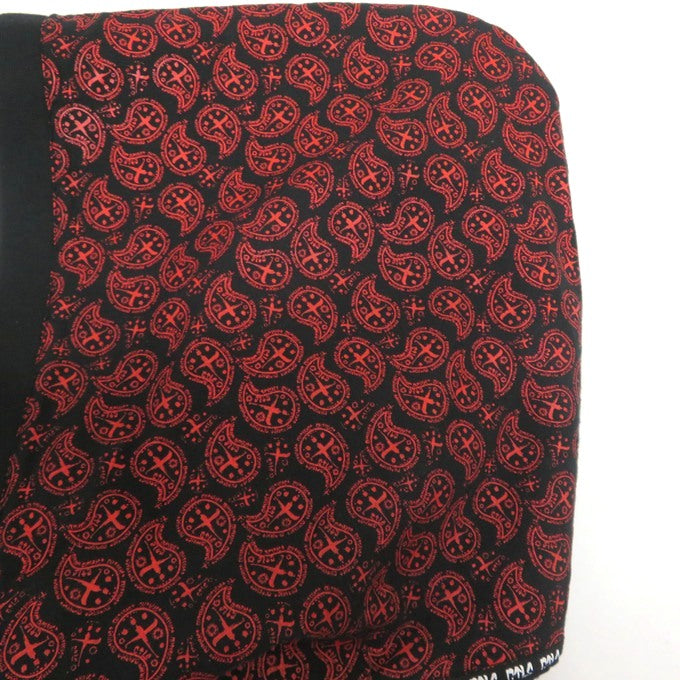 CVTVLIST USUAL HOODIE Logo Paisley-Lined Hoodie Multi Size 2