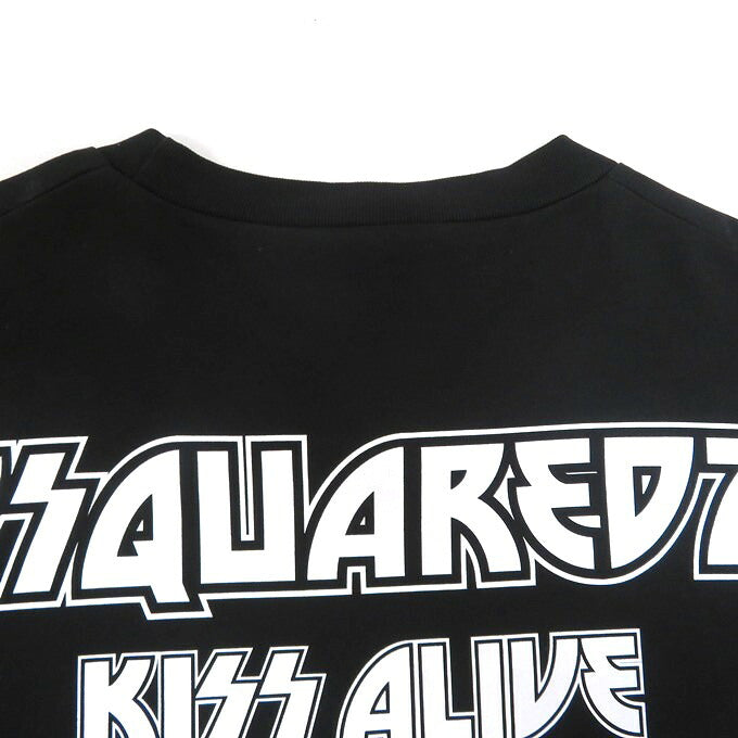 Dsquared2 DSQUARED x KISS Rhinestone Studs T-Shirt Size M