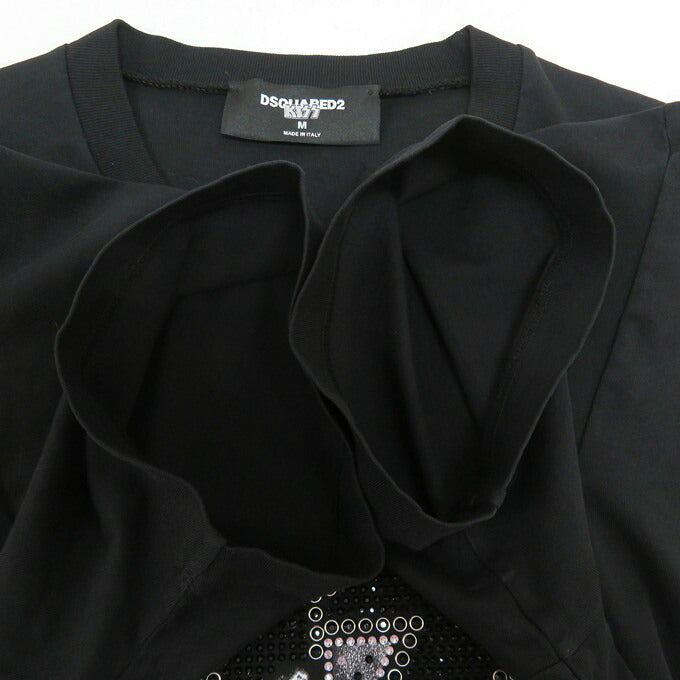 Dsquared2 DSQUARED x KISS Rhinestone Studs T-Shirt Size M