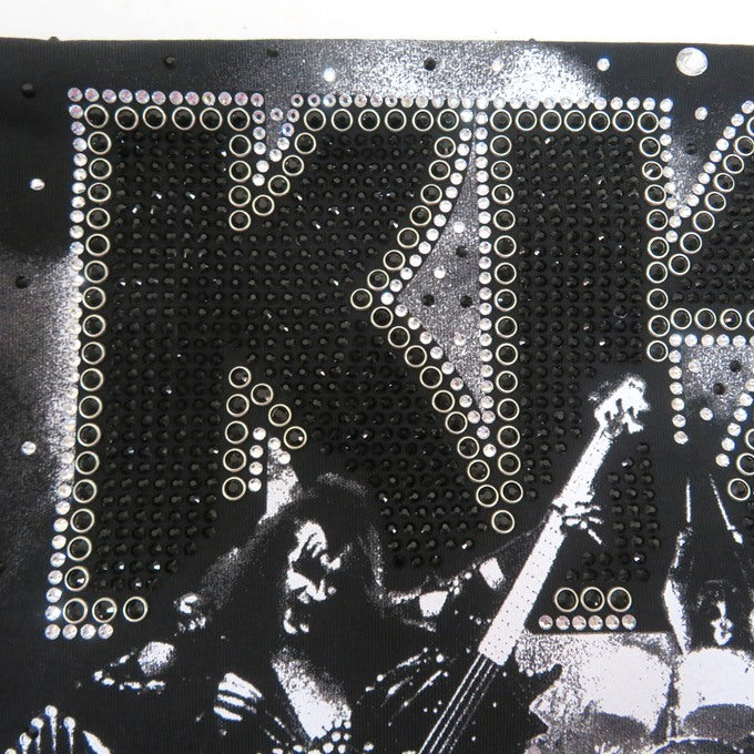 Dsquared2 DSQUARED x KISS Rhinestone Studs T-Shirt Size M