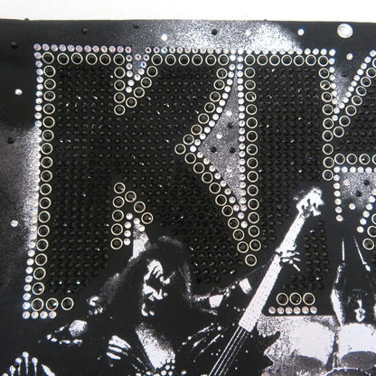 Dsquared2 DSQUARED x KISS Rhinestone Studs T-Shirt Size M