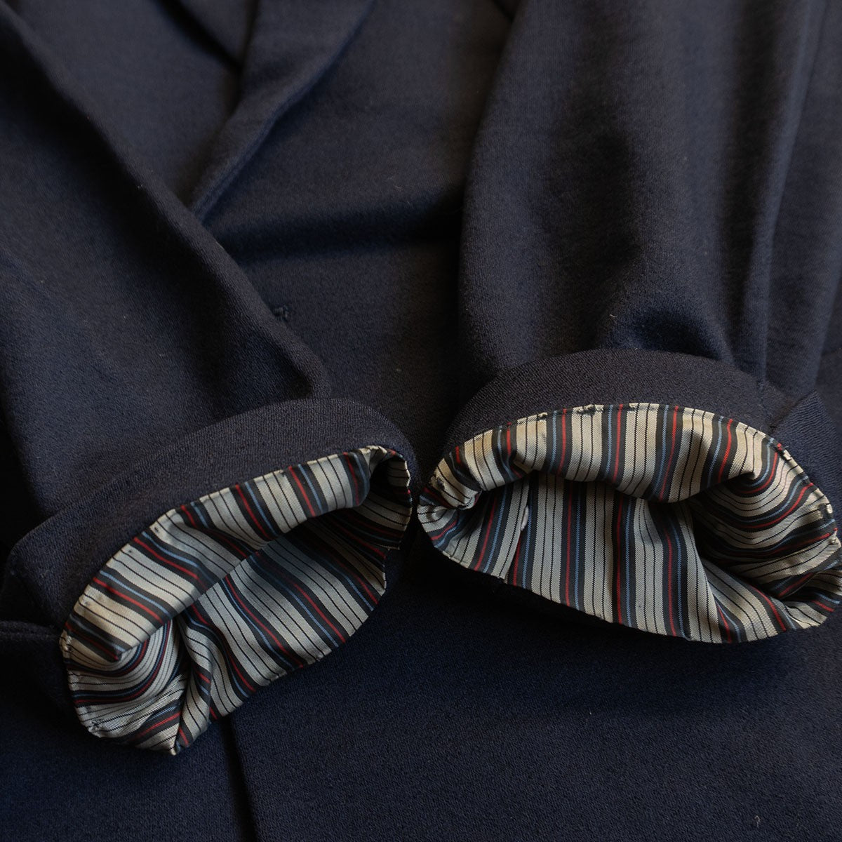 BURBERRYS Double Breasted Navy Blazer Gold Buttons Size M