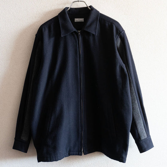 Comme des Garcons 90S Striped Wool Zip Jacket Size XL