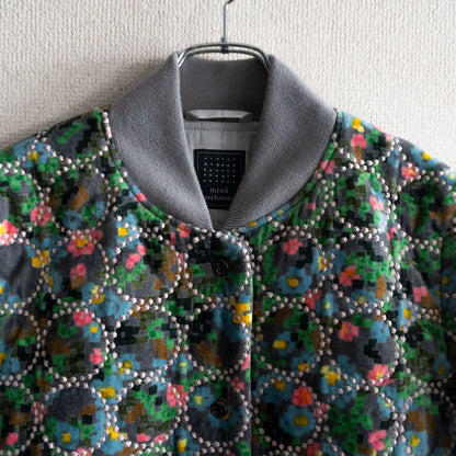 mina perhonen x flower bed 25SS Floral Tambourine Blouson Jacket Size 36