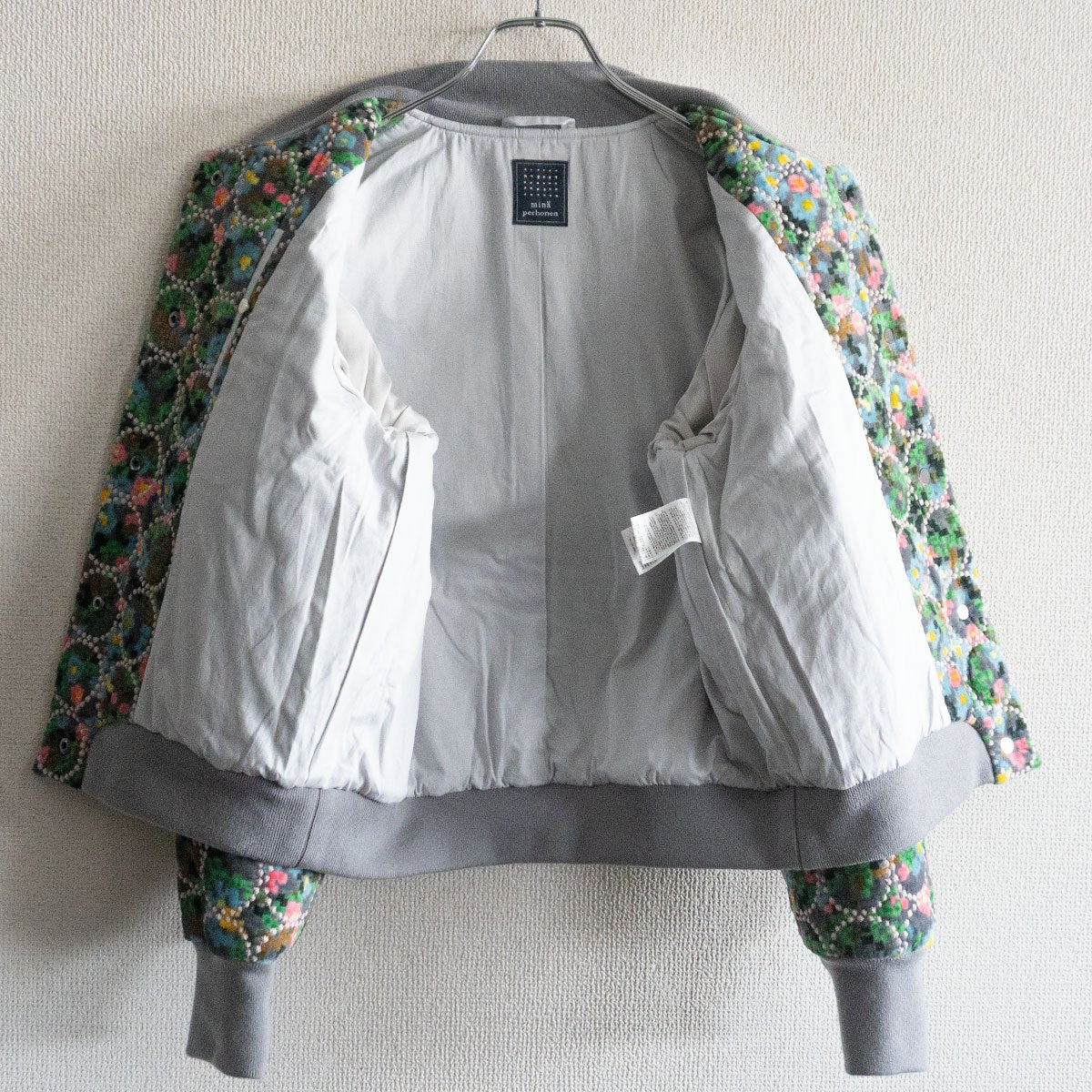 mina perhonen x flower bed 25SS Floral Tambourine Blouson Jacket Size 36