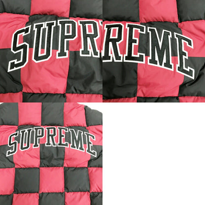 Supreme Checkerboard Puffy Down Jacket Multi Size L