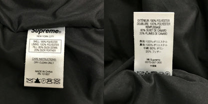 Supreme Checkerboard Puffy Down Jacket Multi Size L