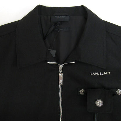 BAPE BLACK A BATHING APE Ornament Jacket Black Size M