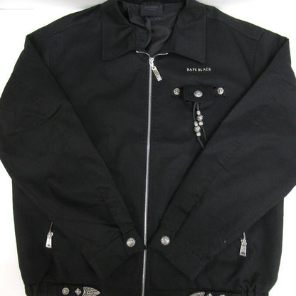 BAPE BLACK A BATHING APE Ornament Jacket Black Size M