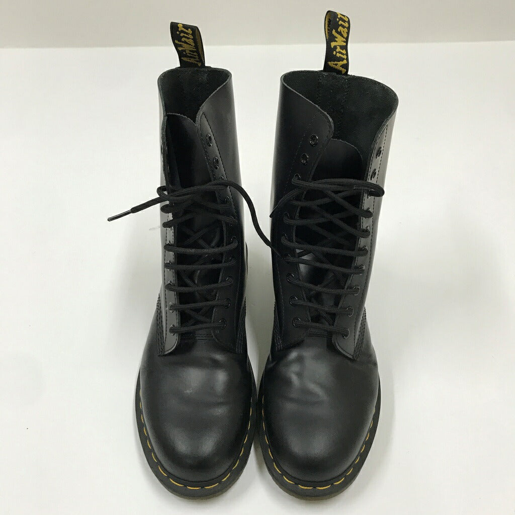 Dr.Martens 10 Hole Black Boots Size EU43