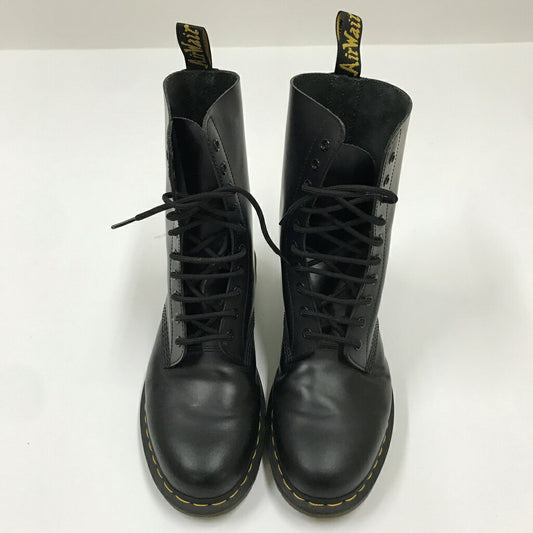 Dr.Martens 10 Hole Black Boots Size EU43