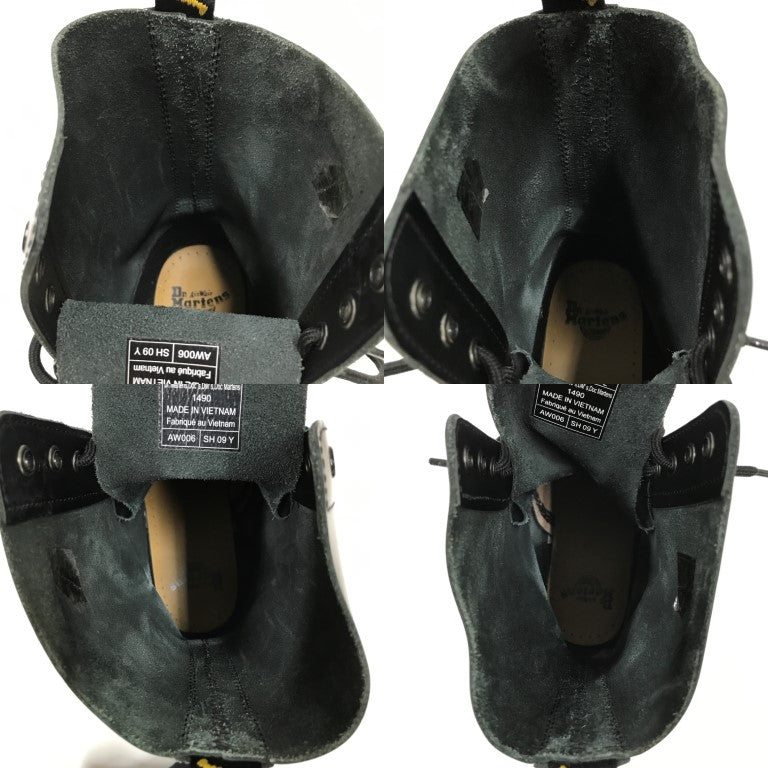 Dr.Martens 10 Hole Black Boots Size EU43