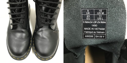 Dr.Martens 10 Hole Black Boots Size EU43