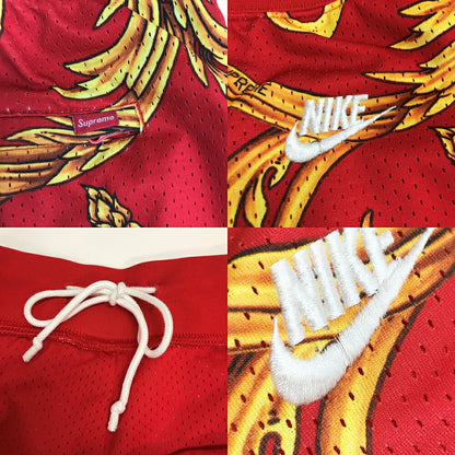 Supreme NIKE Basketball All-Over Print Shorts Red Size XL