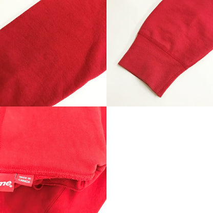 Supreme Bandana Box Logo Pullover Hoodie Red Size S