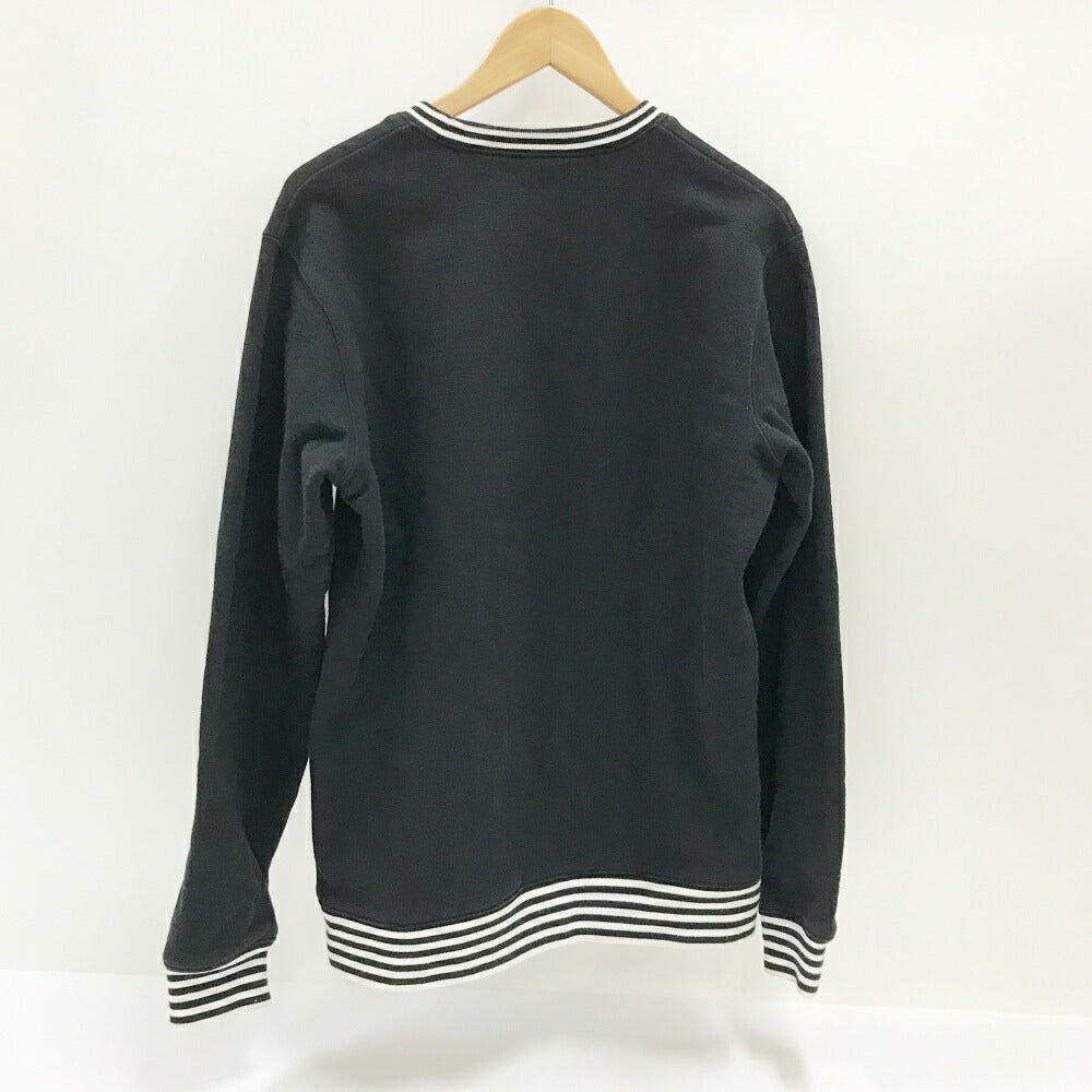 Supreme Classic Logo Stripe Rib Sweatshirt Multi Size S