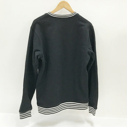 Supreme Classic Logo Stripe Rib Sweatshirt Multi Size S