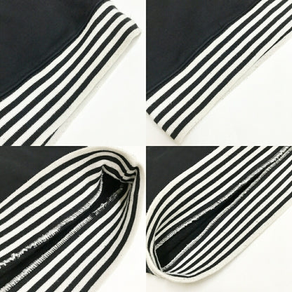Supreme Classic Logo Stripe Rib Sweatshirt Multi Size S