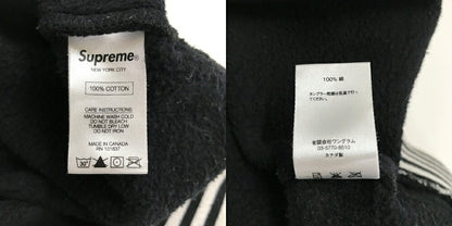 Supreme Classic Logo Stripe Rib Sweatshirt Multi Size S
