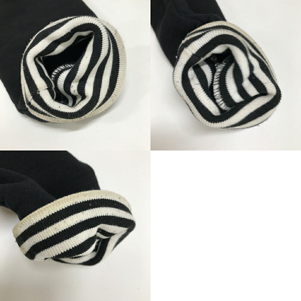 Supreme Classic Logo Stripe Rib Sweatshirt Multi Size S