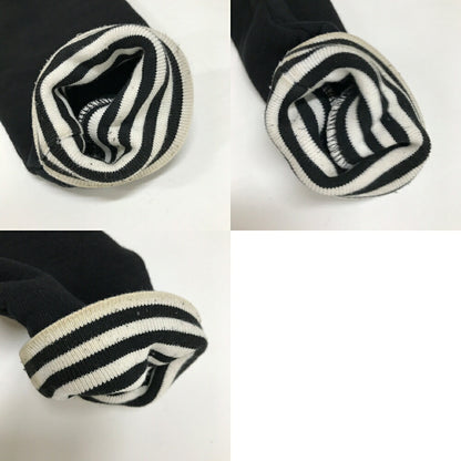 Supreme Classic Logo Stripe Rib Sweatshirt Multi Size S