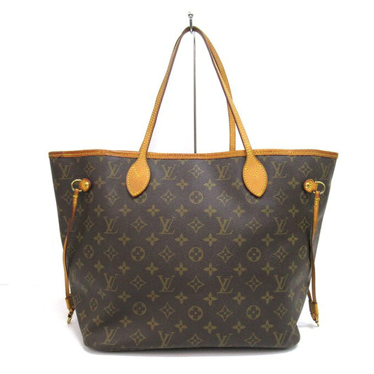 LOUIS VUITTON Monogram Neverfull MM Rose Beige