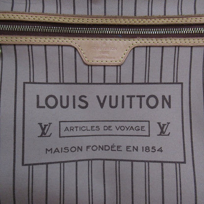 LOUIS VUITTON Monogram Neverfull MM Rose Beige