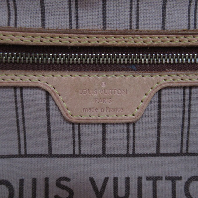 LOUIS VUITTON Monogram Neverfull MM Rose Beige