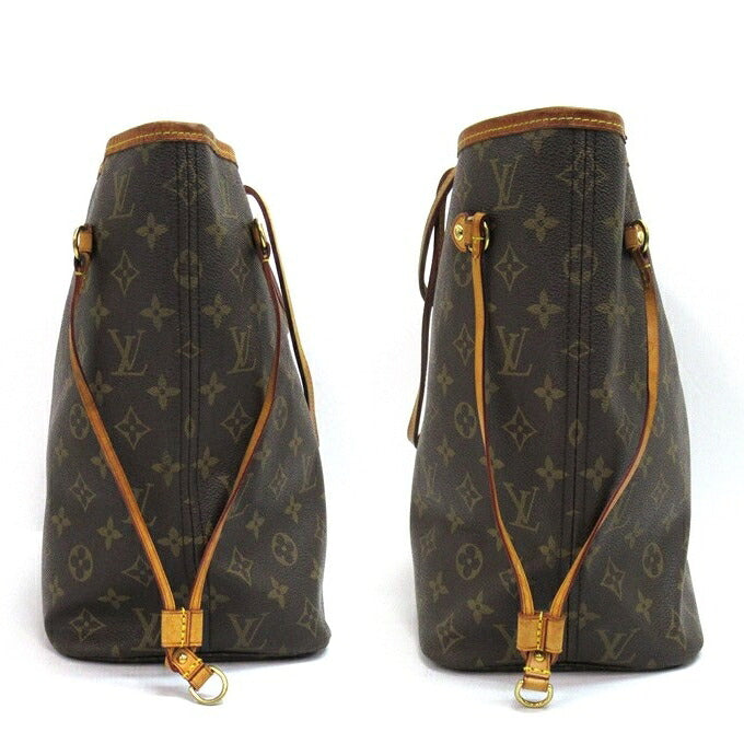 LOUIS VUITTON Monogram Neverfull MM Rose Beige