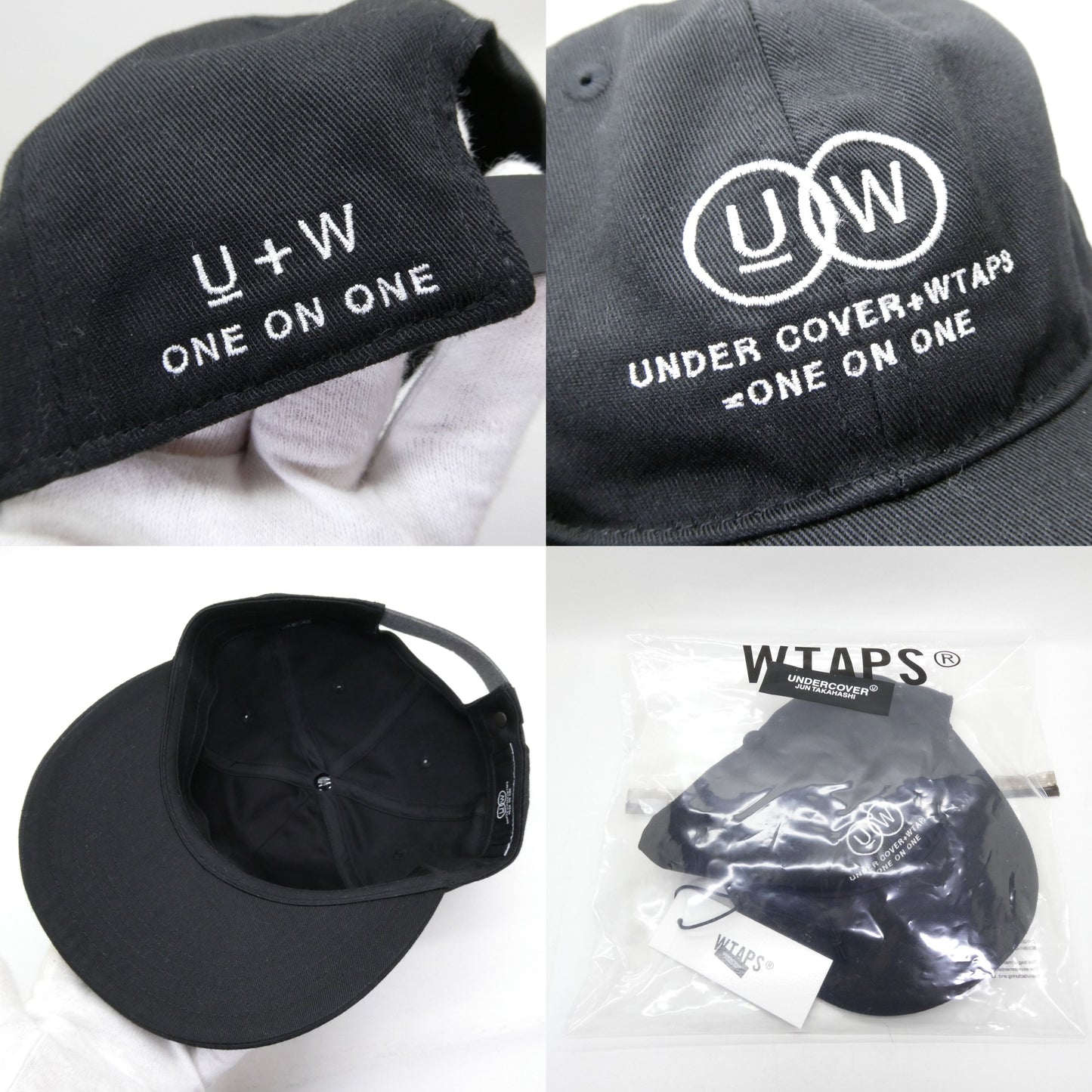 WTAPS x UNDERCOVER T-6M CTPL Twill Cap Black Size ONE SIZE
