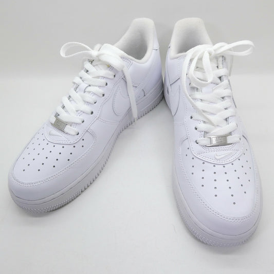 Supreme x Nike Air Force 1 Low SP White Sneakers