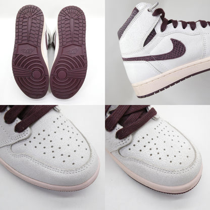 A MA MANIERE x Nike Air Jordan 1 Retro Burgundy Sneakers