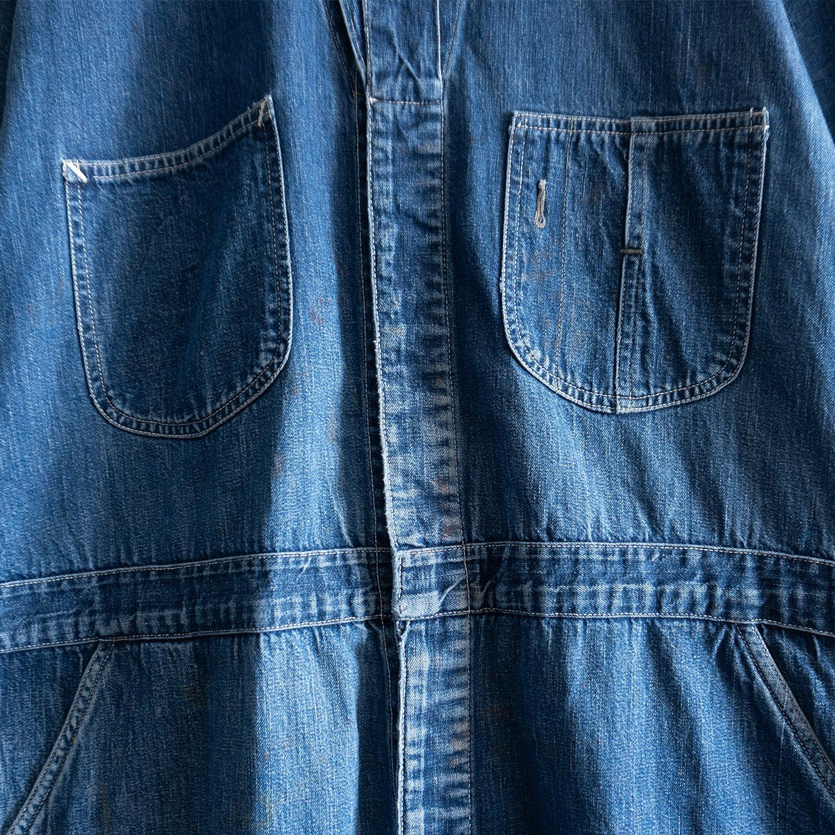 DURA-BILT 30s Denim Jumpsuit Size 40