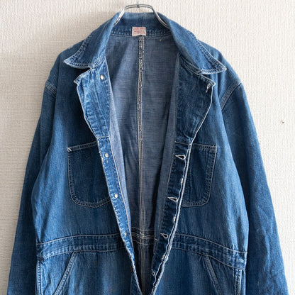 DURA-BILT 30s Denim Jumpsuit Size 40