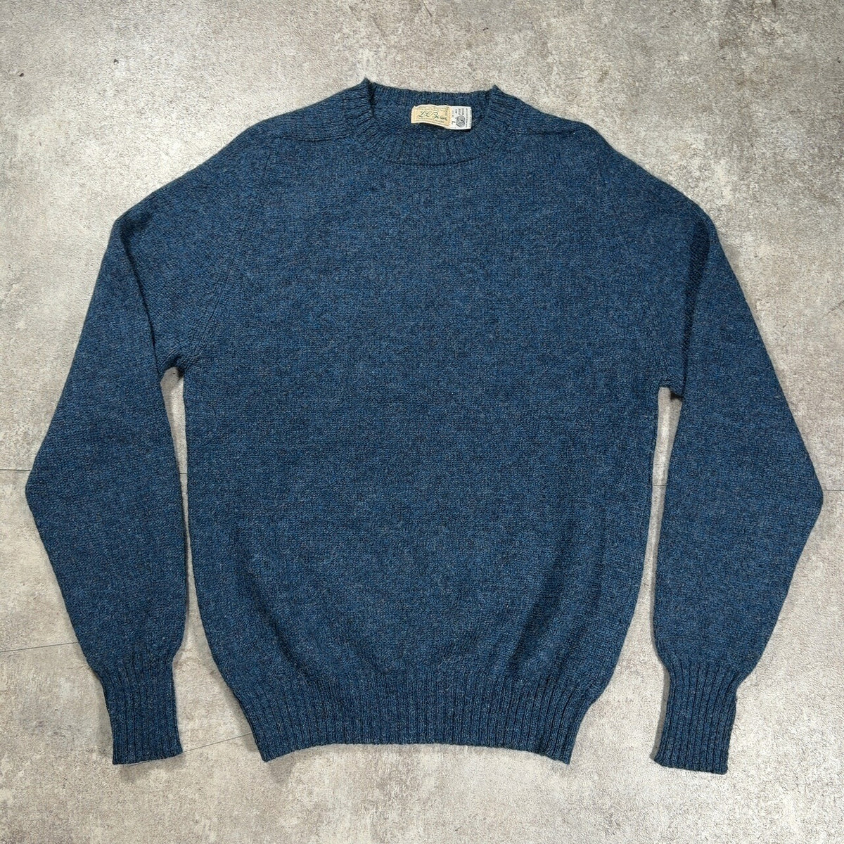 L.L.Bean Vintage 60s/70s Shetland Sweater Size L
