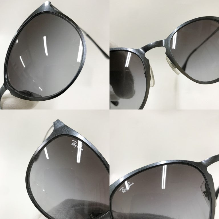 Ray-Ban ERIKA METAL RB3539 Sunglasses Gray Size ONE SIZE