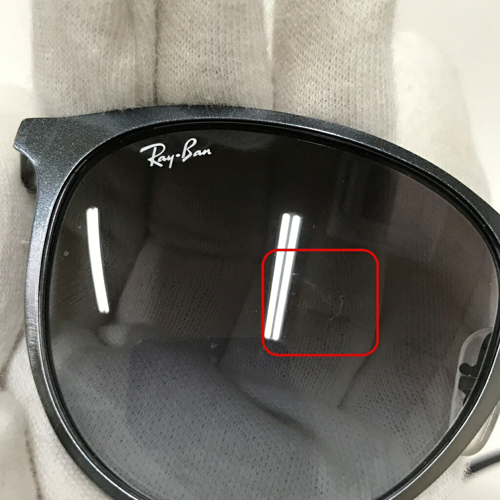 Ray-Ban ERIKA METAL RB3539 Sunglasses Gray Size ONE SIZE