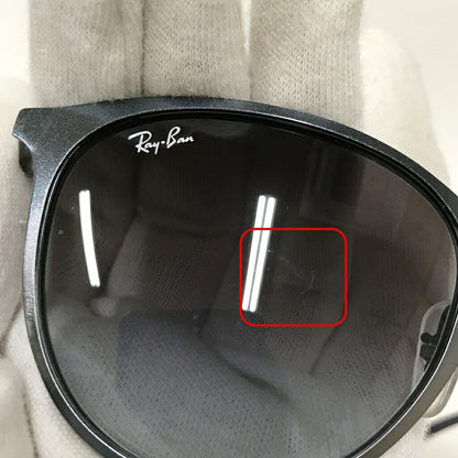 Ray-Ban ERIKA METAL RB3539 Sunglasses Gray Size ONE SIZE