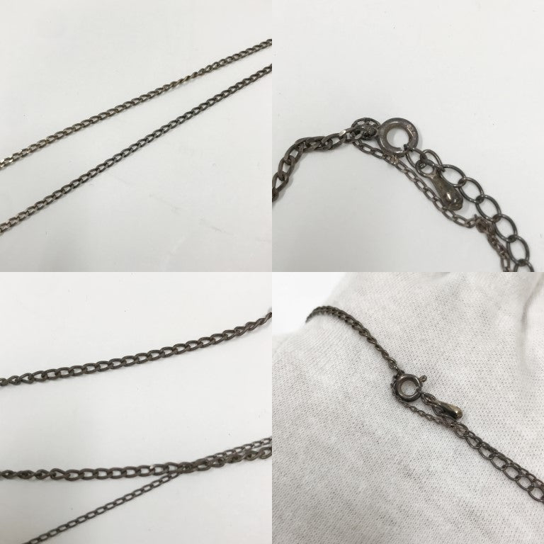 LAD MUSICIAN Cymbal Necklace Silver Size ONE SIZE